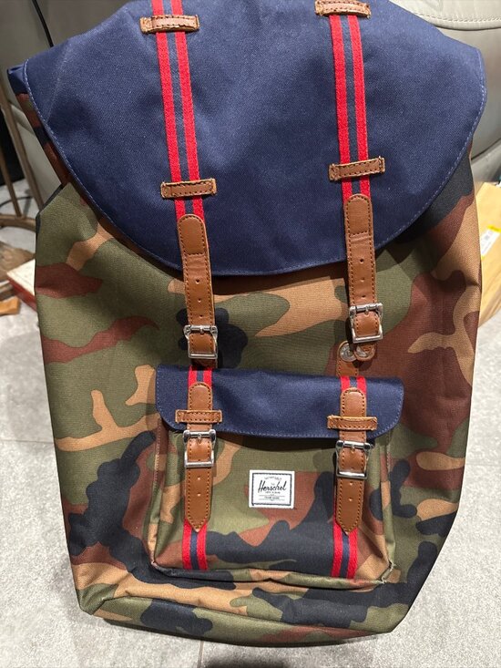 Herschel Other - Herschel Supply Co. Little America Backpack Rugged Woodland Camo Pattern